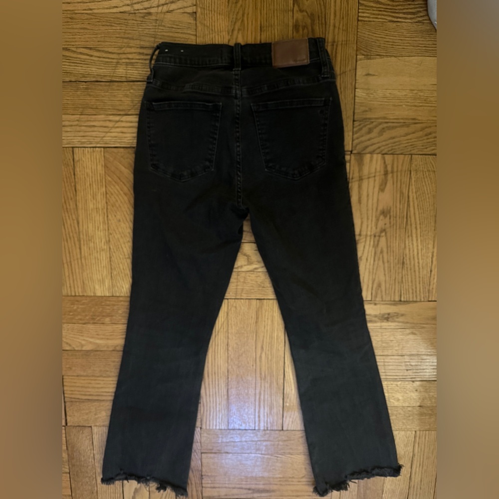 Madewell Cali Demi Boot Jeans in Black Size 25 - Picture 5 of 6